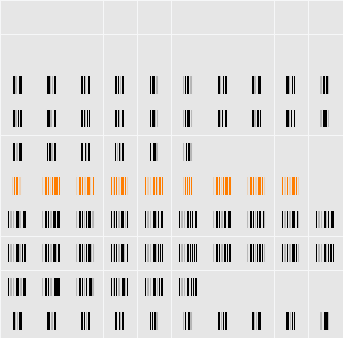 Free 3 of 9 Extended Character Map