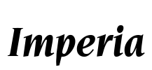 Imperia Font Image