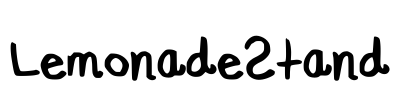 LemonadeStand Font Image
