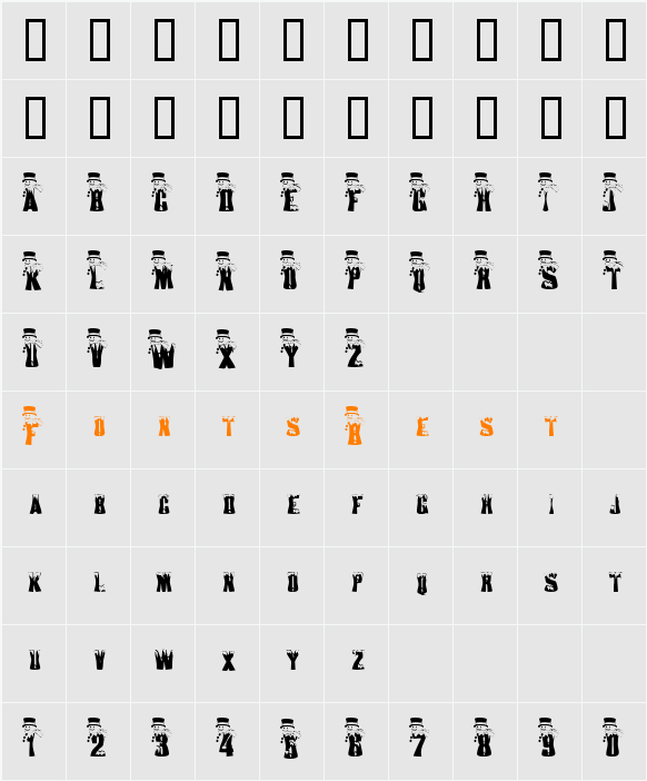 JI-Pikake Character Map