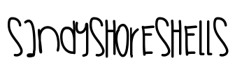 SandyShoreShells Font Image