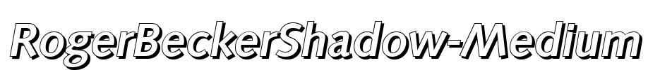 RogerBeckerShadow-Medium