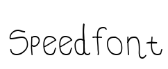 Speedfont