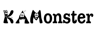 KAMonster Font Image