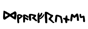 DwarfRunes Font Image