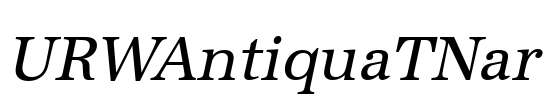 URWAntiquaTNar