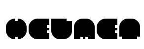 HELMET Font Image