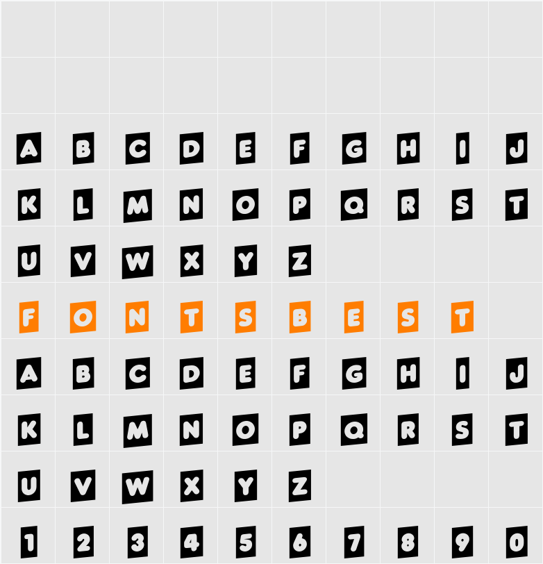 a_RunderCmUp Character Map