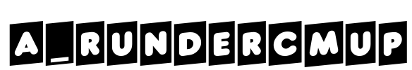 a_RunderCmUp Font Image