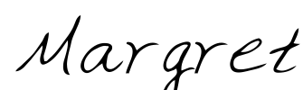 Margret Font Image