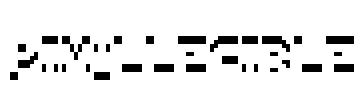 PixIllegible Font Image