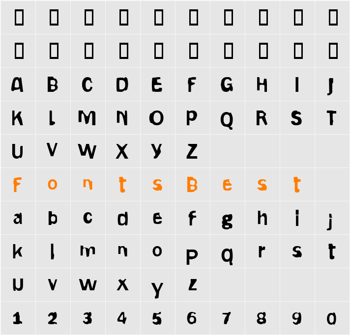 Gepetto Character Map