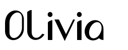 Olivia01 Font Image