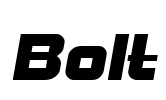 Bolt Font Image