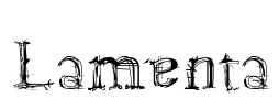Lamenta Font Image