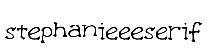 stephanieeeserif
