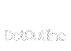 DotOutline Font Image