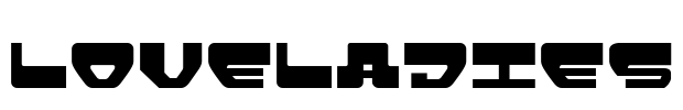 Loveladies Font Image