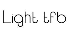 Light tfb Font Image