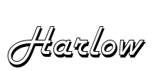 Harlow Font Image