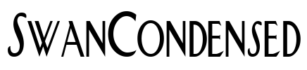 SwanCondensed Font Image