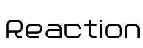 Reaction Font Image