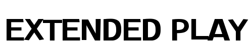 Extended Play Font Image