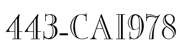 443-CAI978
