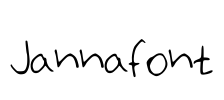 Jannafont Font Image