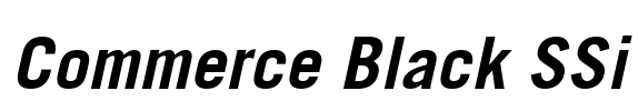Commerce Black SSi