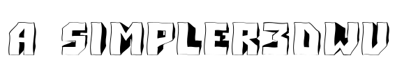 a_Simpler3DWv