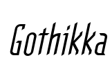 Gothikka Font Image