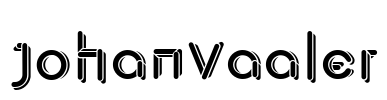 JohanVaaler Font Image