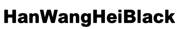 HanWangHeiBlack