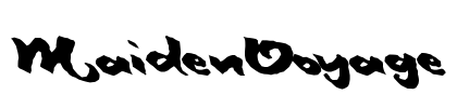MaidenVoyage Font Image