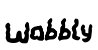Wobbly Font Image