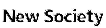 New Society Font Image