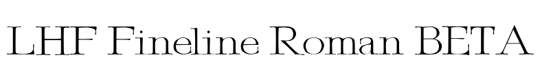 LHF Fineline Roman BETA