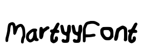 MartyyFont Font Image