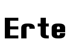 Erte Font Image