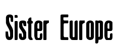 Sister Europe Font Image