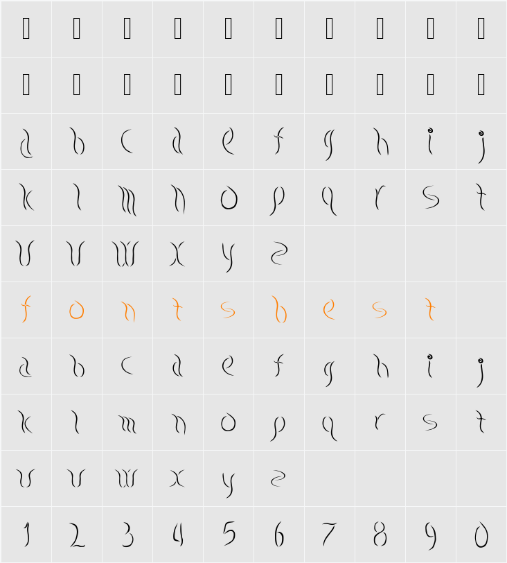 Breaking Point Character Map