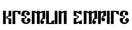 Kremlin Empire Font Image
