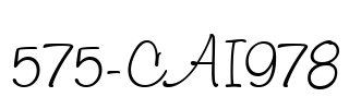 575-CAI978