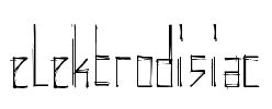 elektrodisiac Font Image