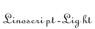 Linoscript-Light