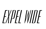 Expel Wide Font Image