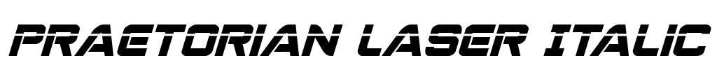 Praetorian Laser Italic