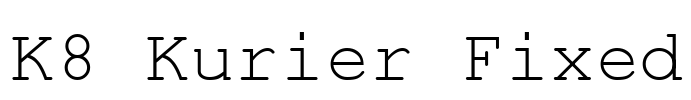 K8 Kurier Fixed