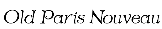 Old Paris Nouveau
